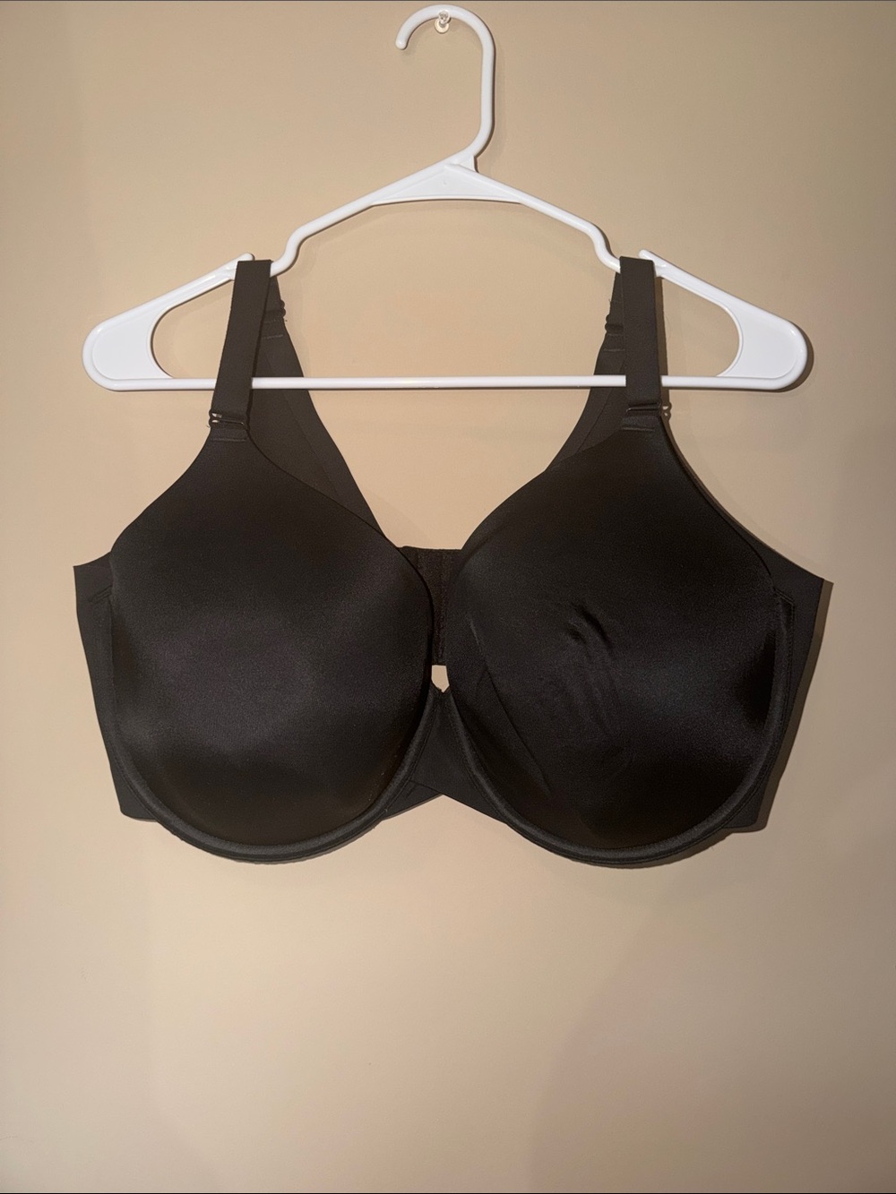 Cacique Black Full Coverage T-Shirt Bra